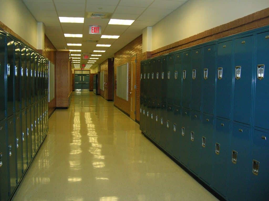 mesure de qualité de l'air dans un lycée